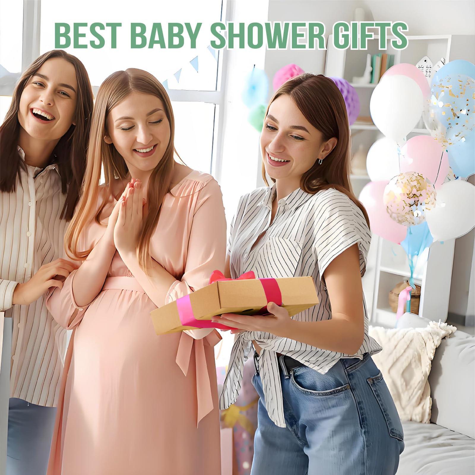 Haxmuti bath kit with elegant packaging suits baby showers.