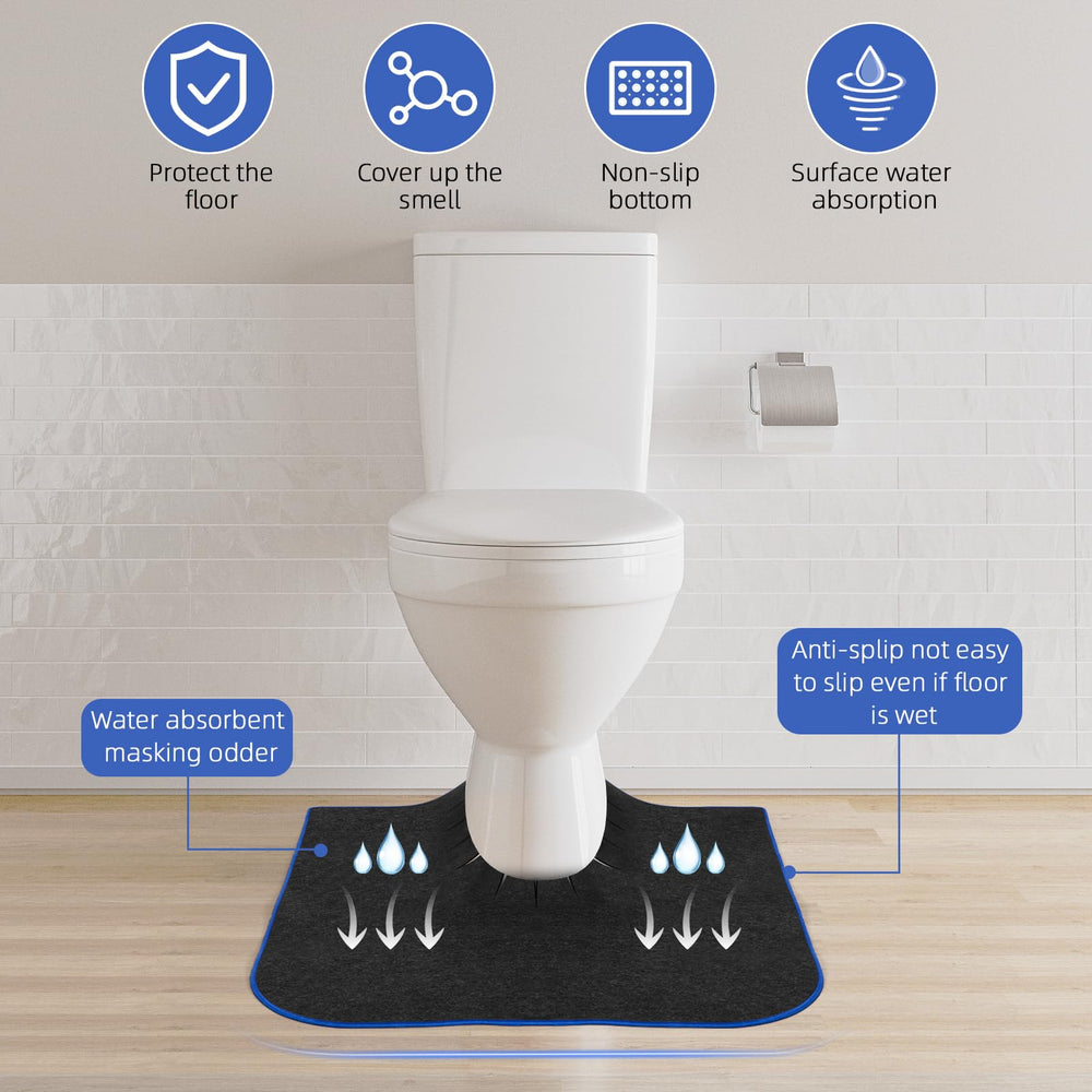 HBGOTL potty mats floor protection reduces stains and keeps bathrooms clean.