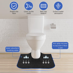 HBGOTL potty mats floor protection reduces stains and keeps bathrooms clean.