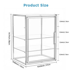 HBlife magnetic door close-up highlights dust-free quick access for bottles