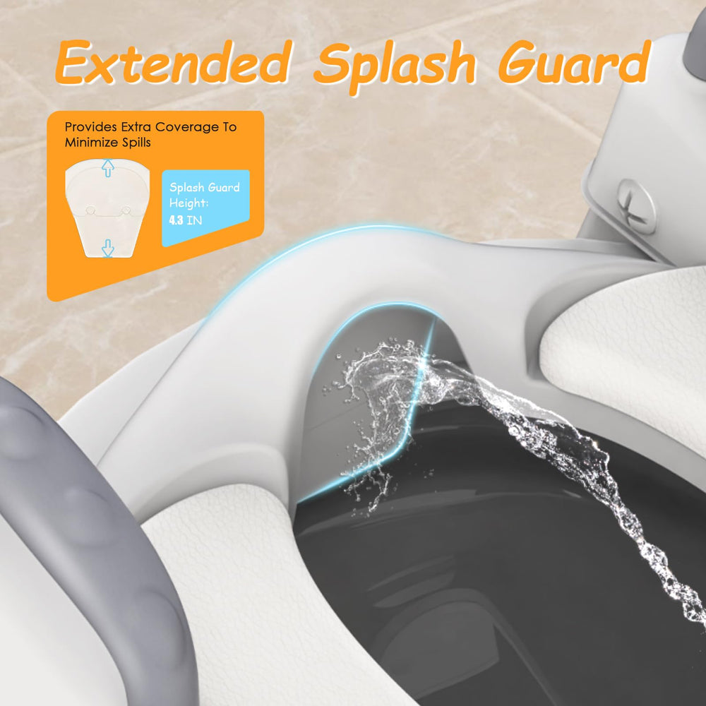 HBTower Potty Seat quick-assembly demonstrates tool-included setup.