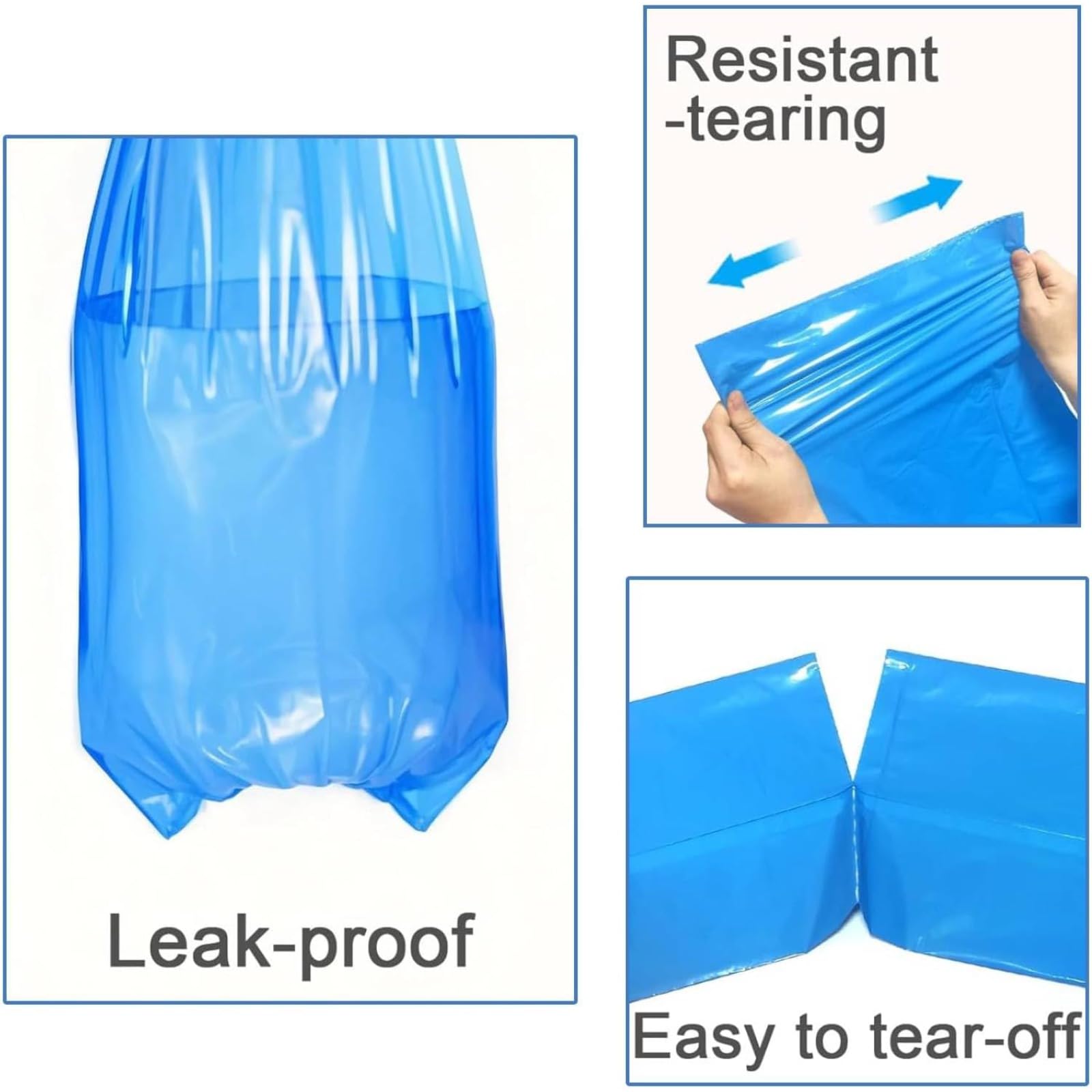 HBUYGF sealed odor barrier minimizes leakage and keeps air fresher