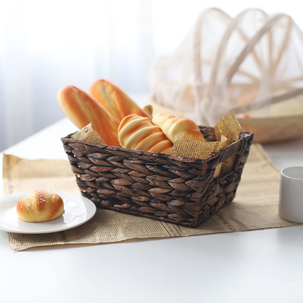 HDKJ small storage basket is a versatile multi-purpose organizer for clothes, toys, or keys.