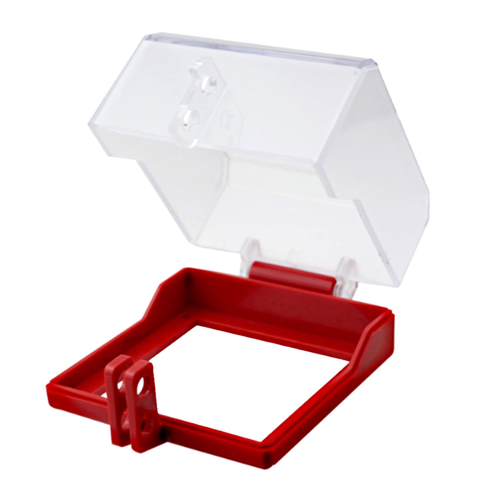 Hdtyyln emergency-stop-button-cover top view shows clear protection against accidental presses