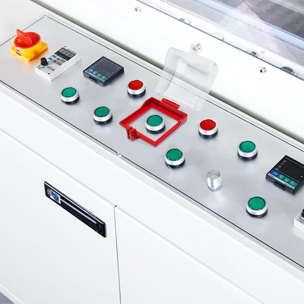 Hdtyyln emergency-stop-button-cover versatile installation suits homes, offices, and factories