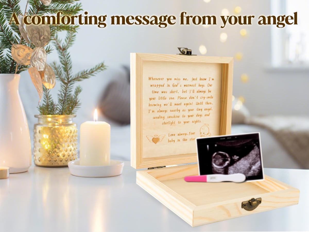 HDUYFYD Compact keepsake box for grief support and reflection.