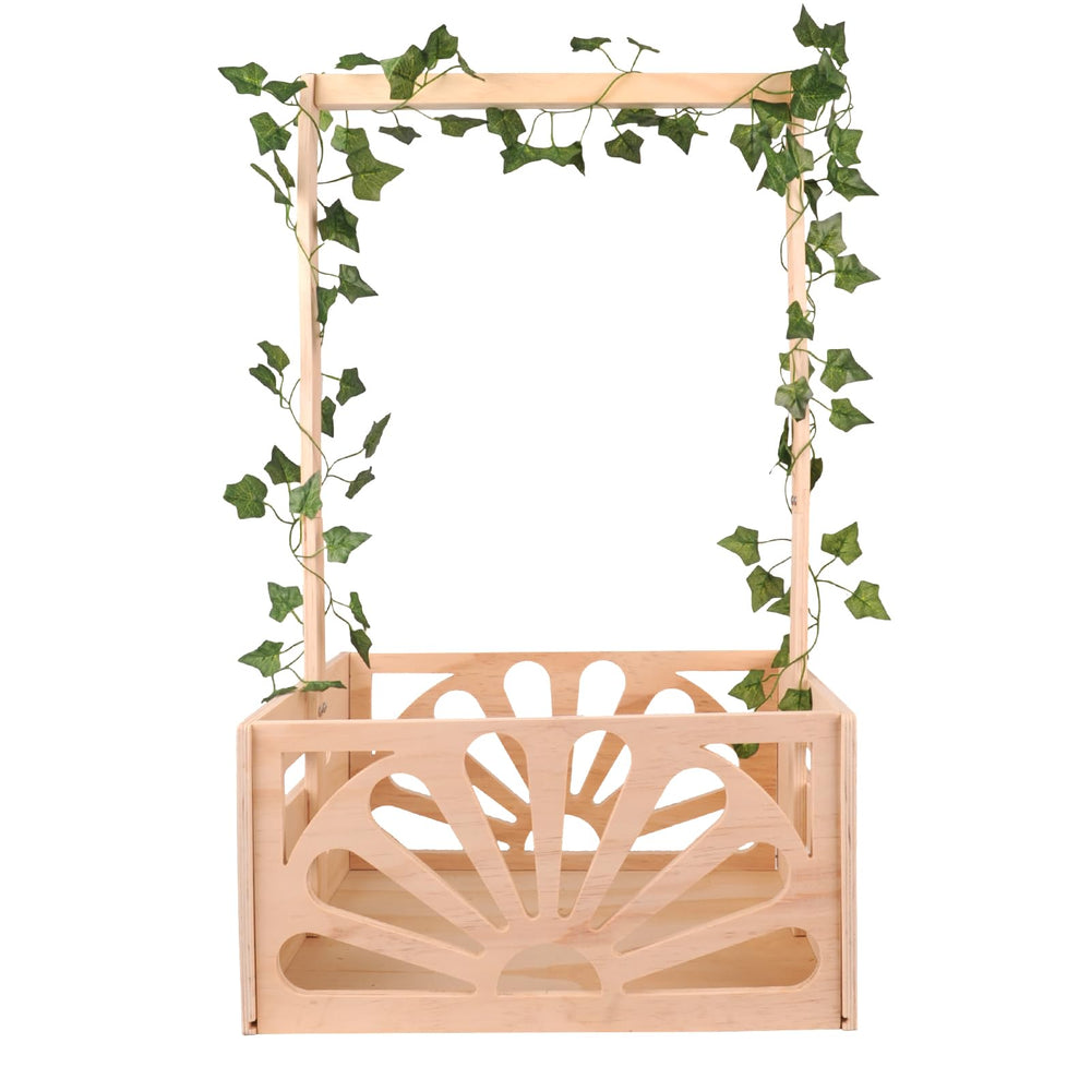 HDUYFYD wooden crate multi-use design adapts to storage and gifting