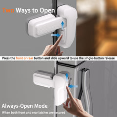 HEOATH fridge lock wide-compatibility adapts to many fridges and seal strips.