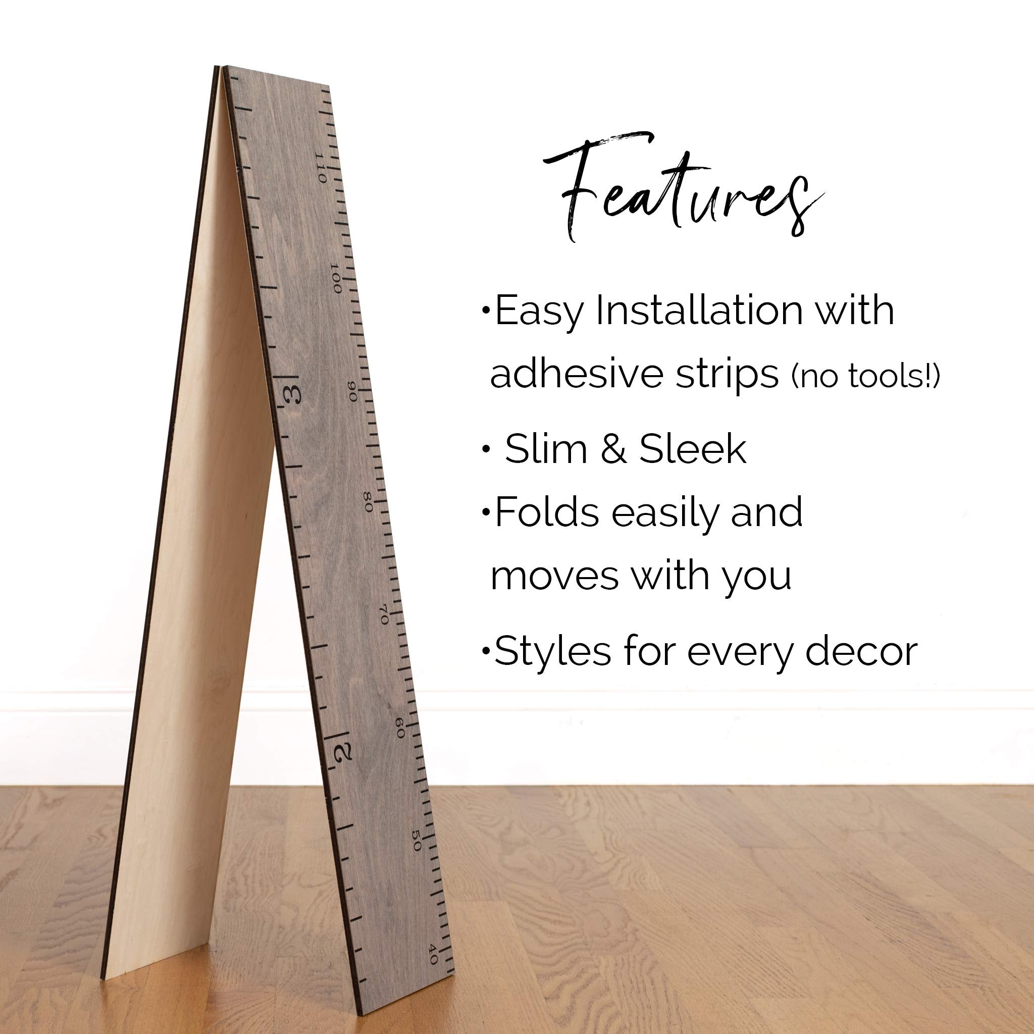 Headwaters Growth Chart Wall made-in-usa emphasizes quality craftsmanship.