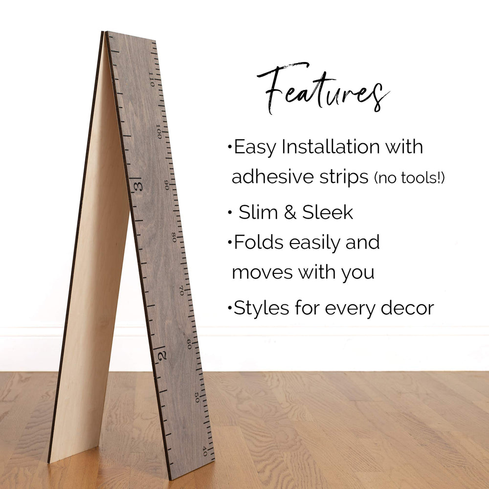 Headwaters Growth Chart Wall made-in-usa emphasizes quality craftsmanship.