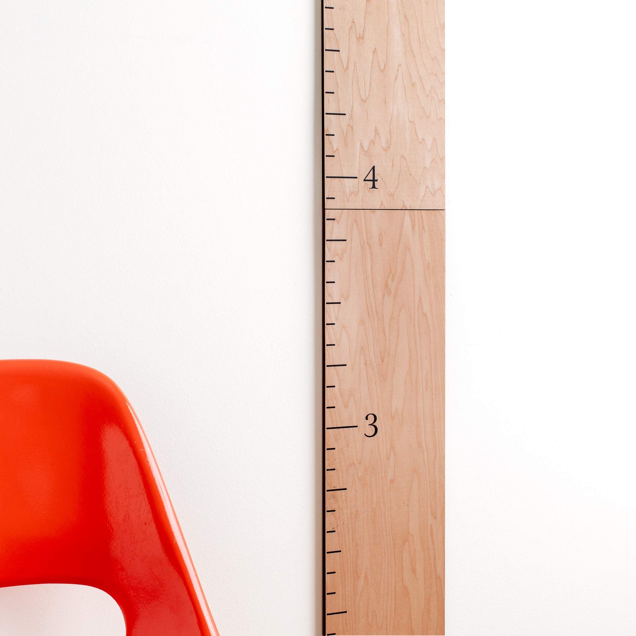 Headwaters Studio slim-profile wall chart fits small spaces.