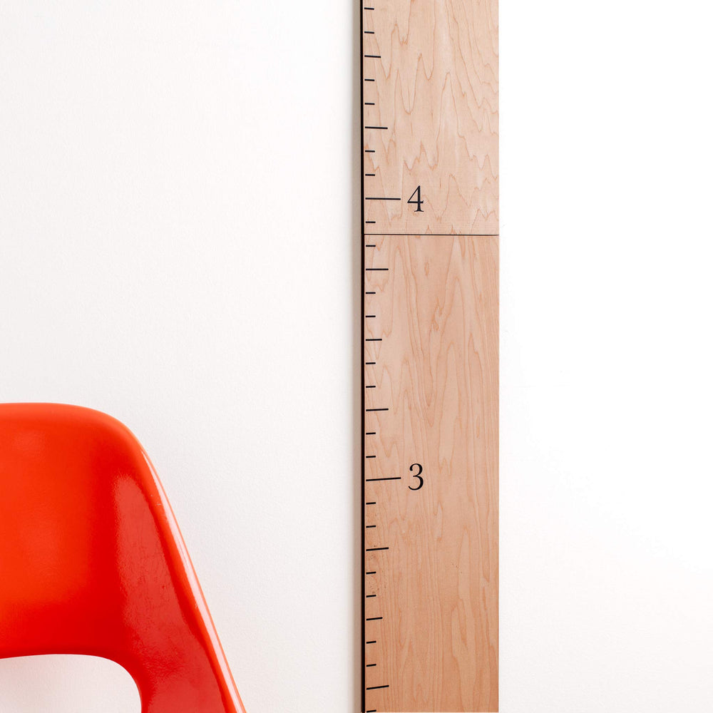 Headwaters Studio slim-profile wall chart fits small spaces.