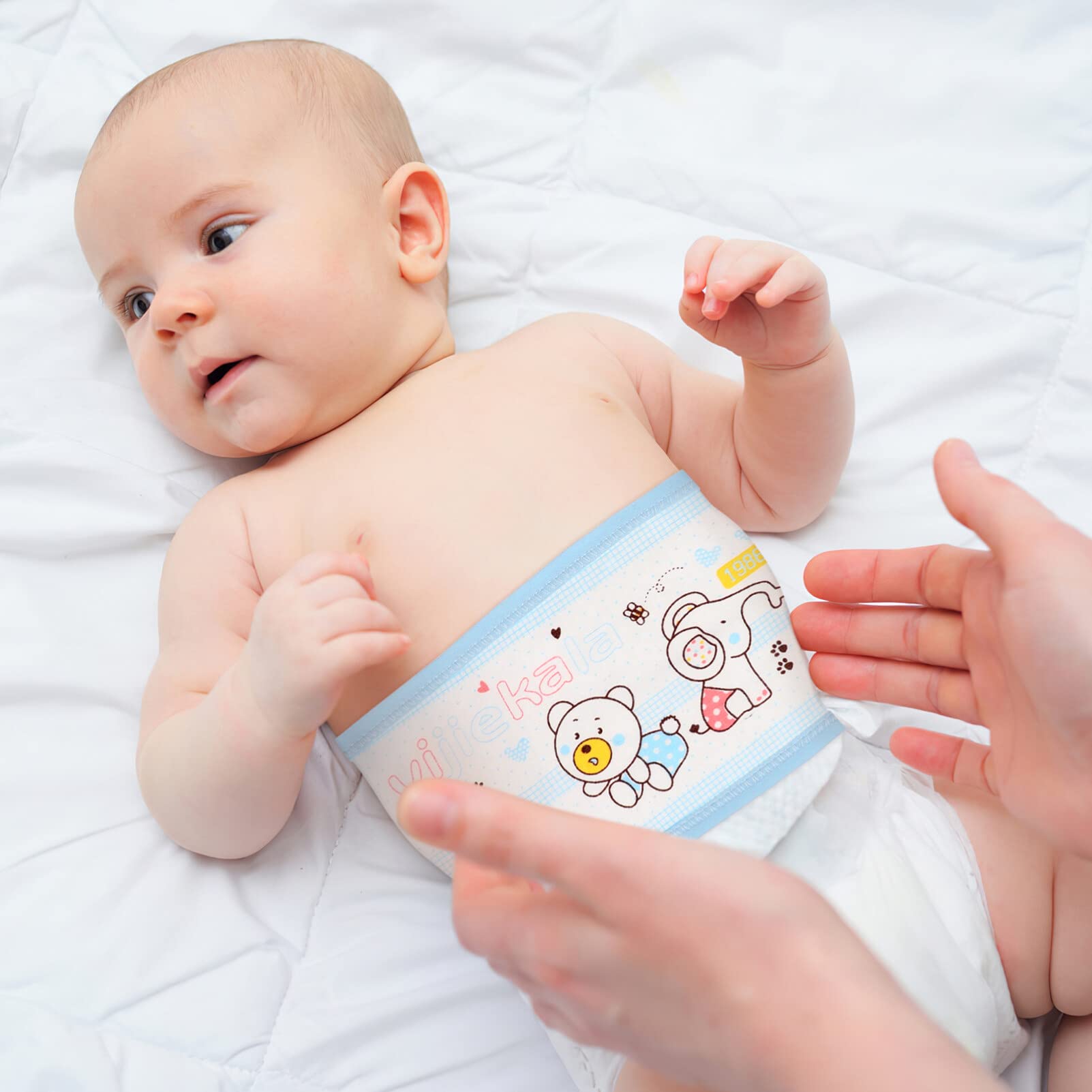 Healifty belly band umbilical hernia support provides gentle wrap.