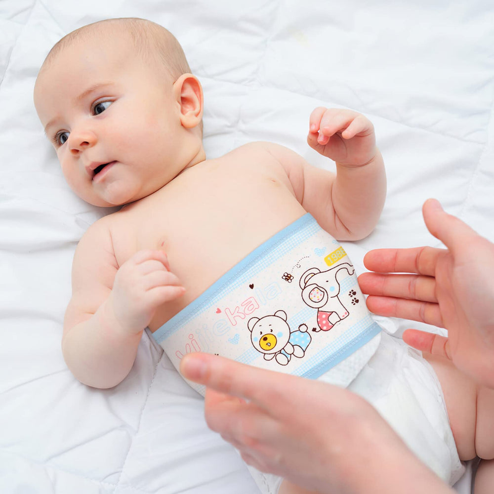 Healifty belly band umbilical hernia support provides gentle wrap.