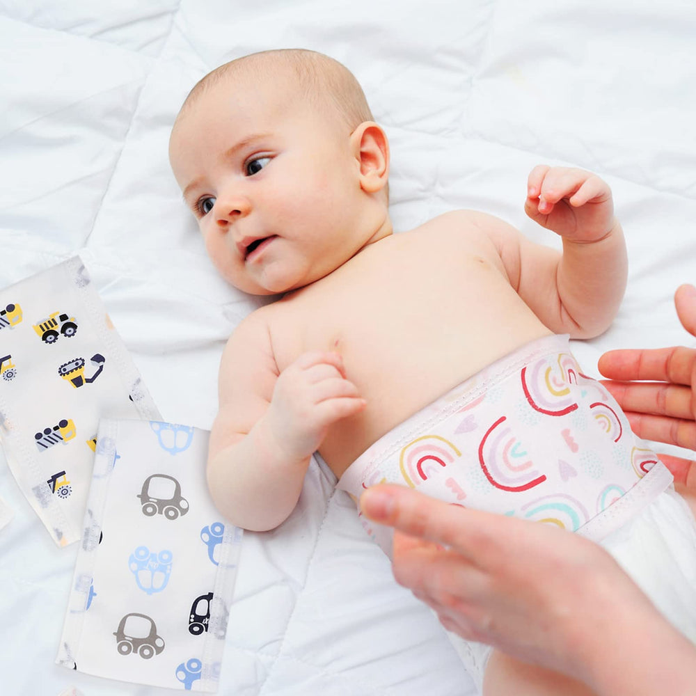 Healifty cartoon cotton baby belly band versatile design for everyday wear.