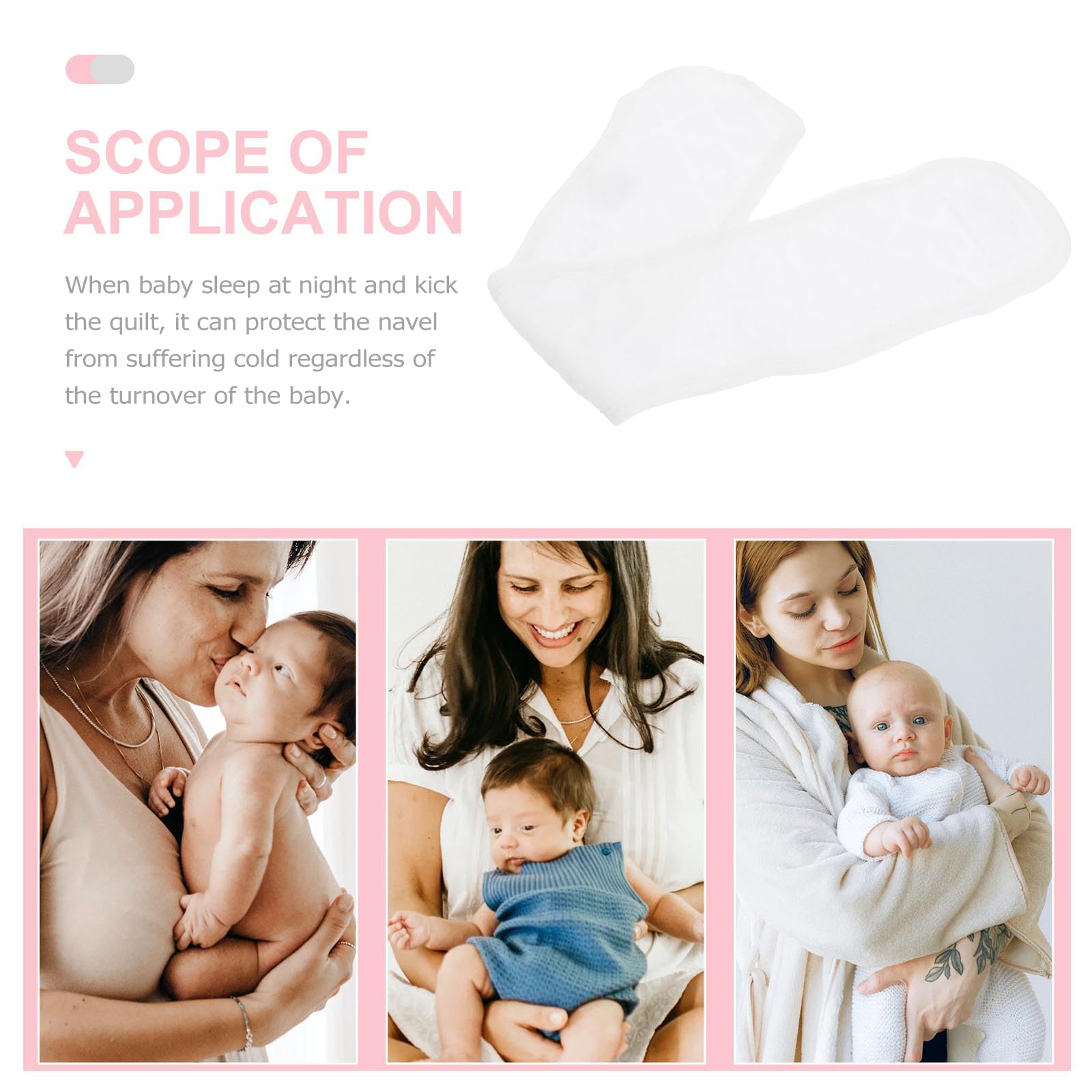 Healifty navel band covers the umbilical area to support modesty and cleanliness