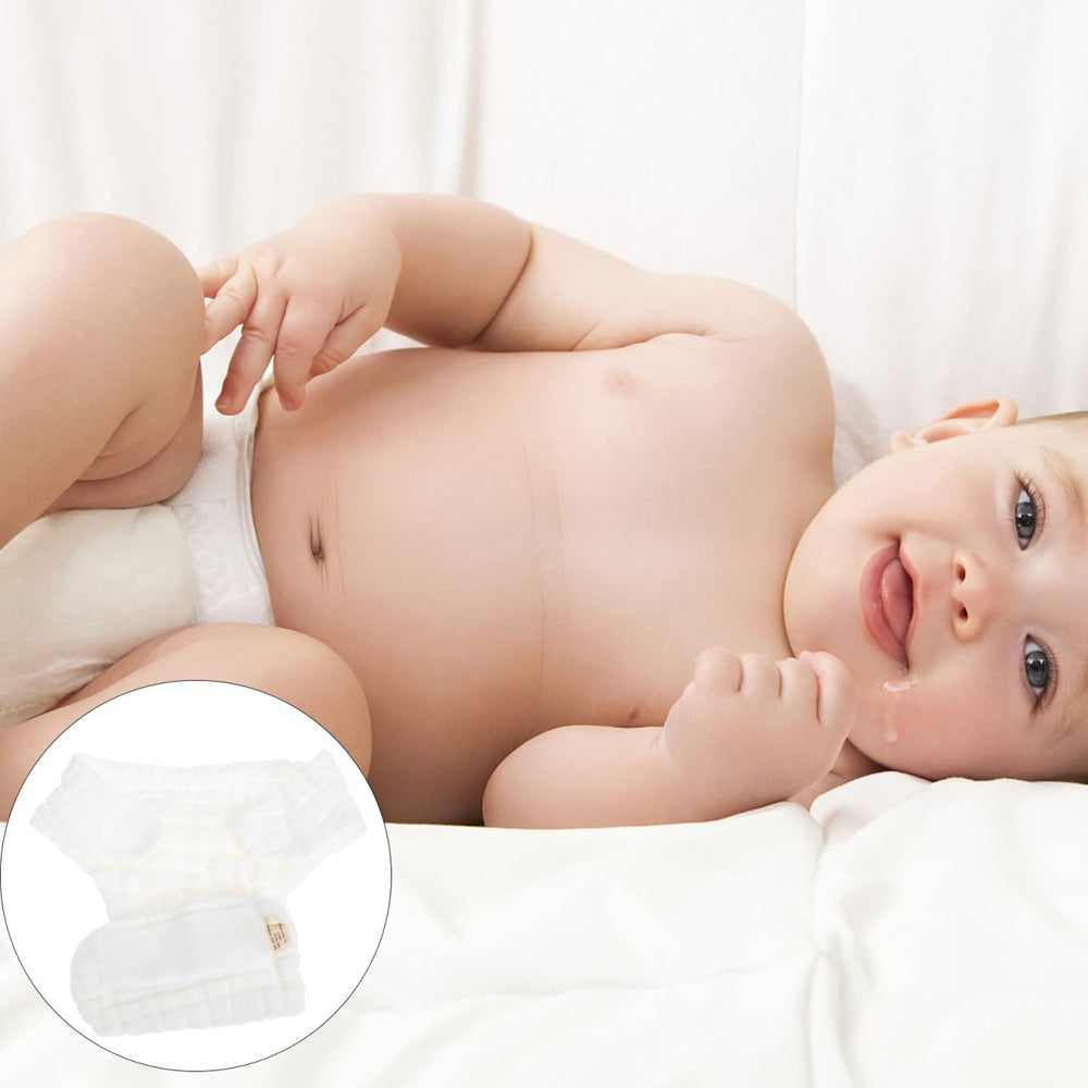 Healifty Newborn Diapers cover fabric detail reveals breathable outer layer.