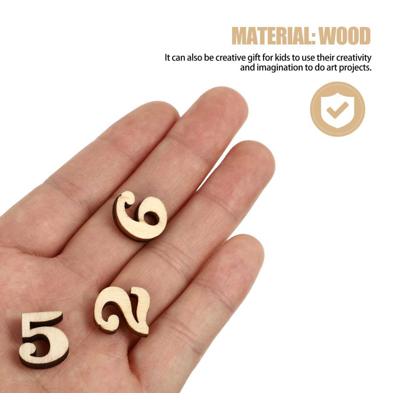 Healifty number slices suitable for calendars, decor, and DIY projects