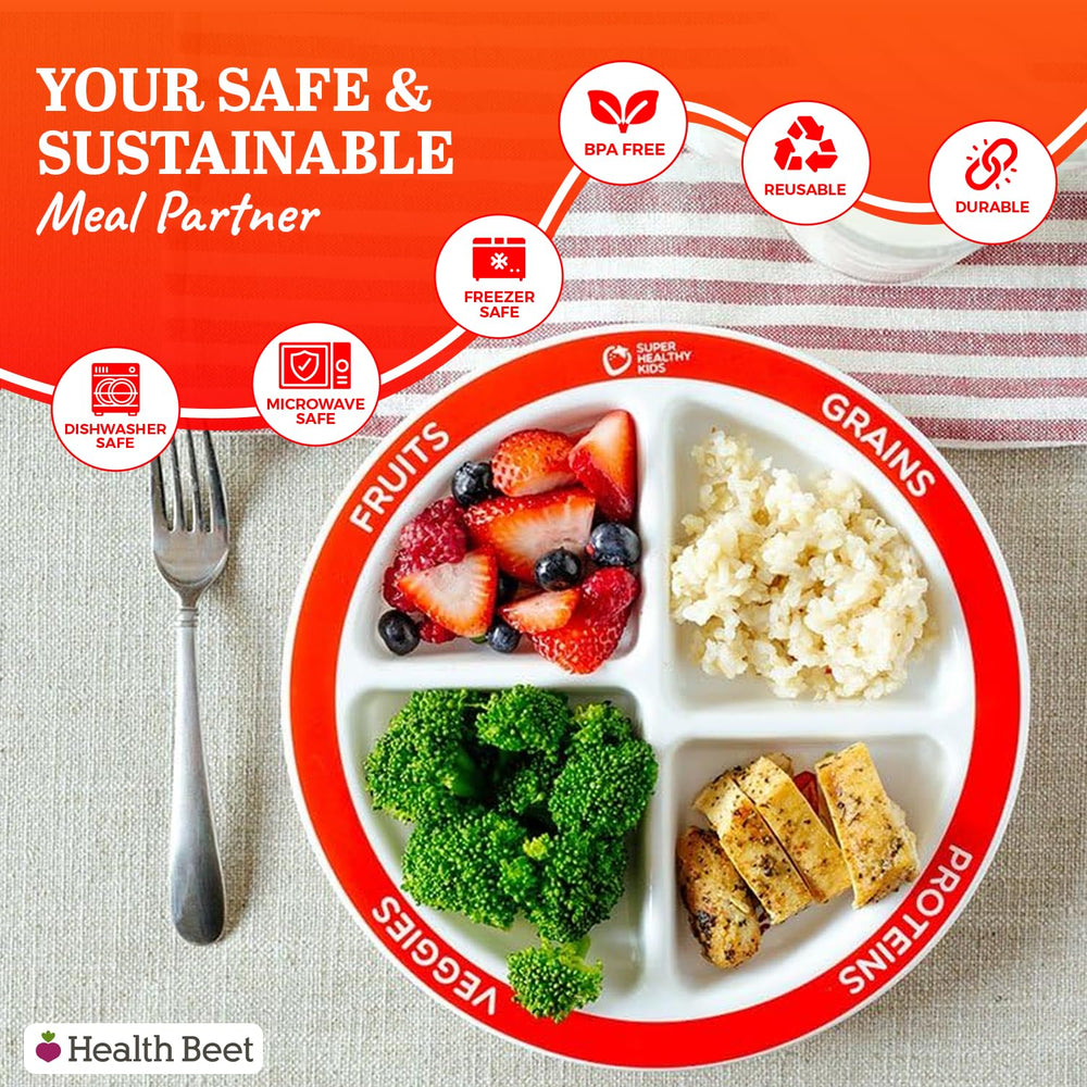Health Beet MyPlate grains section promotes balanced meals during school lunches.