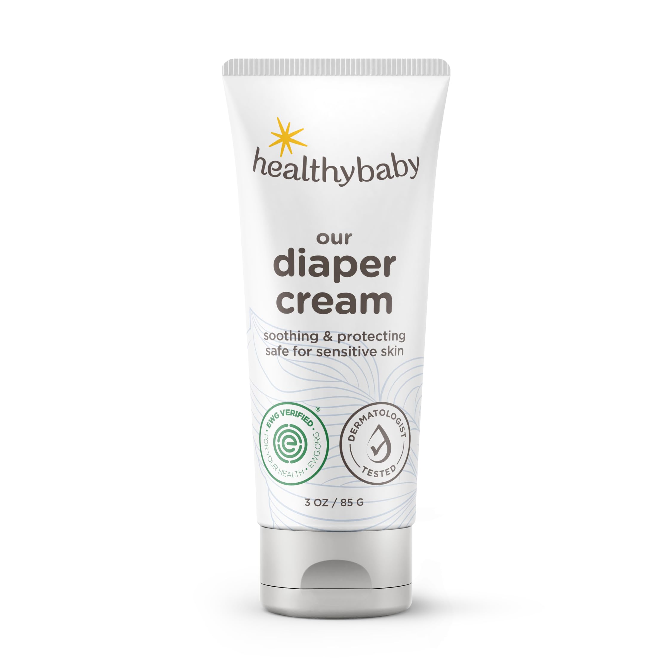 HealthyBaby Diaper Cream barrier with zinc oxide for gentle, protected baby skin.