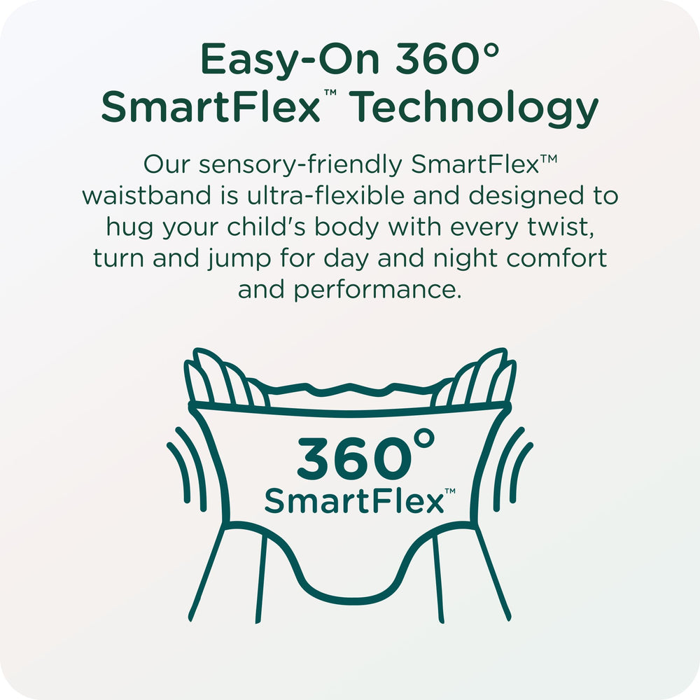 HealthyBaby SmartyPants pull-up laid flat showing organic cotton blend for gentle skin