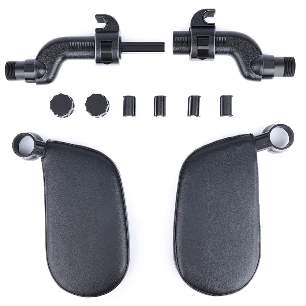 Heapany headrest compatible with cars using metal poles
