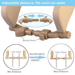 Heapany Roadpal installation on car seat with simple tool-free setup