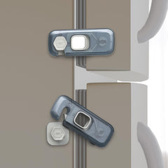 Heart of Tafiti 5 Pack fridge lock on door offers child-safe storage and peace of mind.