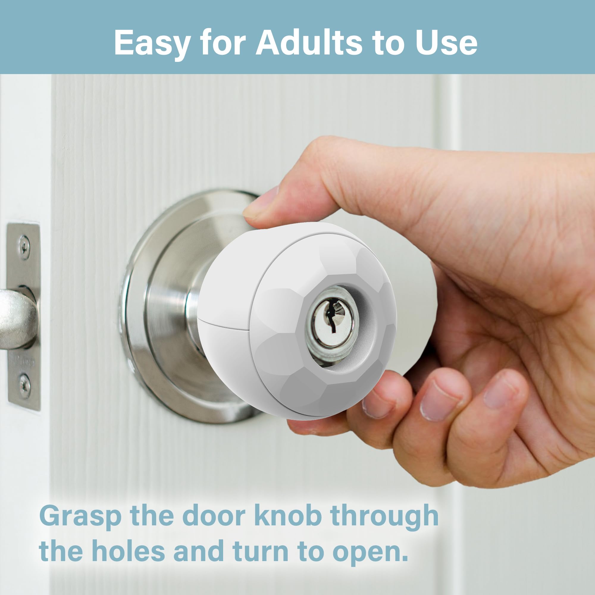 Heart of Tafiti door knob covers design blends with home décor