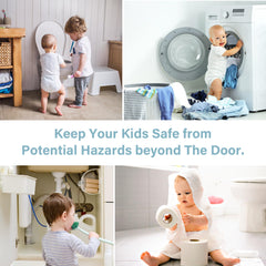 Heart of Tafiti in-use on a rounded knob demonstrating child access control