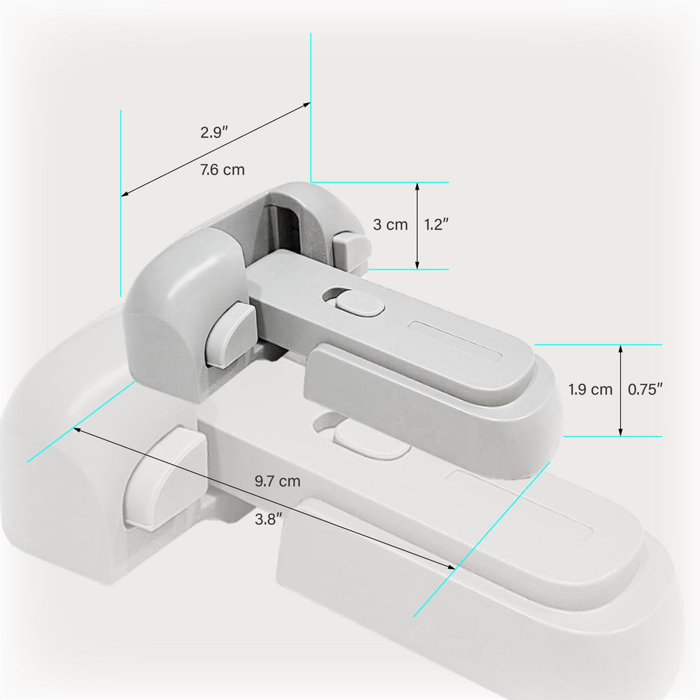 Heart of Tafiti fridge lock 2-pack usage illustrates family-friendly value and coverage.