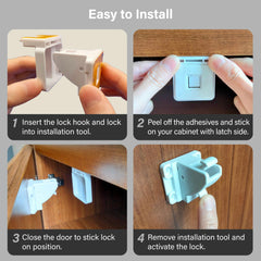 Heart of Tafiti installation video guides quick, screw-free setup across cabinet types.
