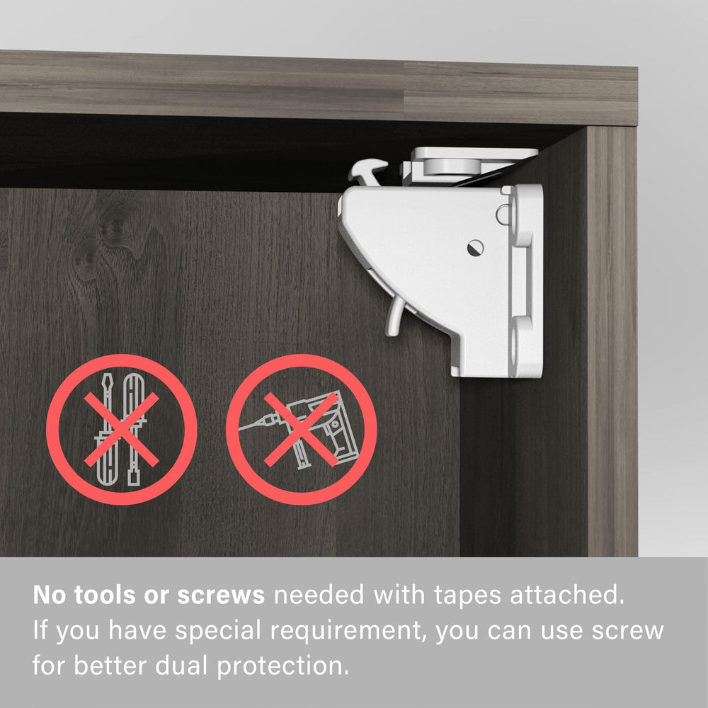 Heart of Tafiti magnetic cabinet lock key demonstrates strong access control for adults.