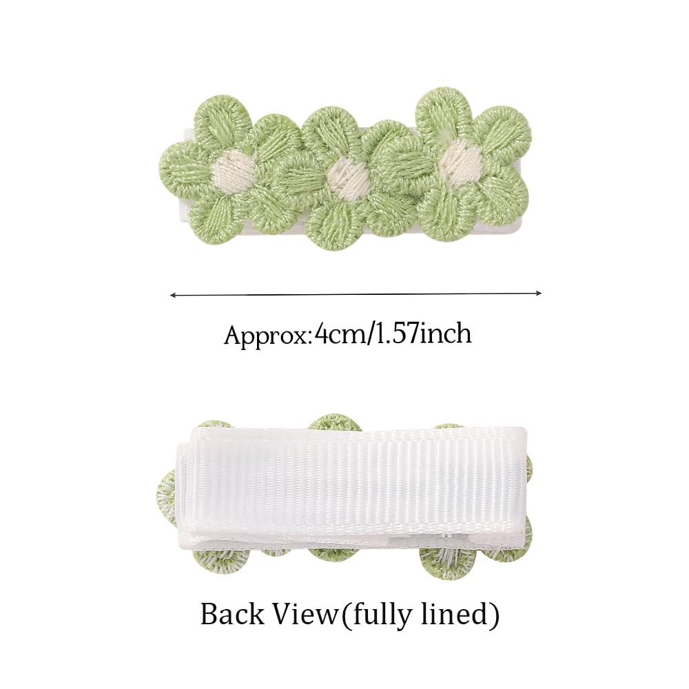 Hearuers baby hair clips in vibrant colors add playful style while keeping hair from eyes.