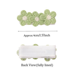 Hearuers baby hair clips in vibrant colors add playful style while keeping hair from eyes.