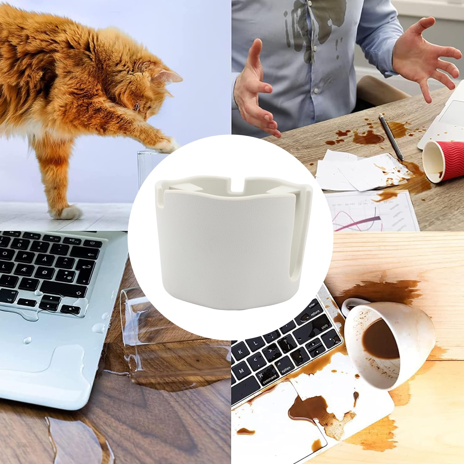 Heavyrain universal compatibility fits coffee cups to water bottles securely.