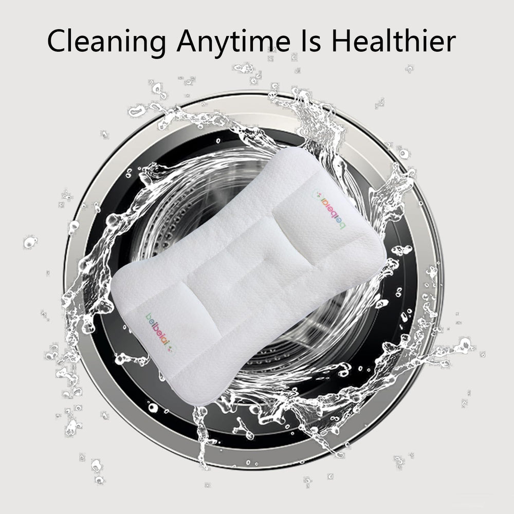 Hebove pillow is machine washable for easy cleanup.