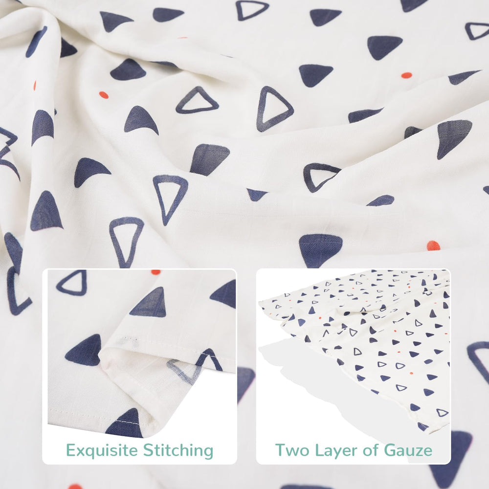 HECCEI solid color nursery blankets complement chic baby room decor