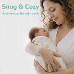 HECCEI three-pack swaddle blankets ready for everyday baby care