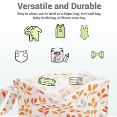 HECCEI Wet Dry Bag Bubble Play folded compact design for travel