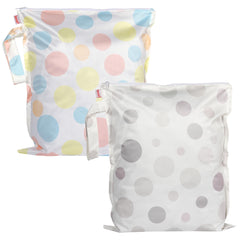 HECCEI Wet Dry Bag Bubble Play front view keeps swimsuits organized on the go