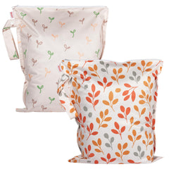 HECCEI Wet Dry Bag Leafy Canopy packaging shows a compact, reusable travel essential.
