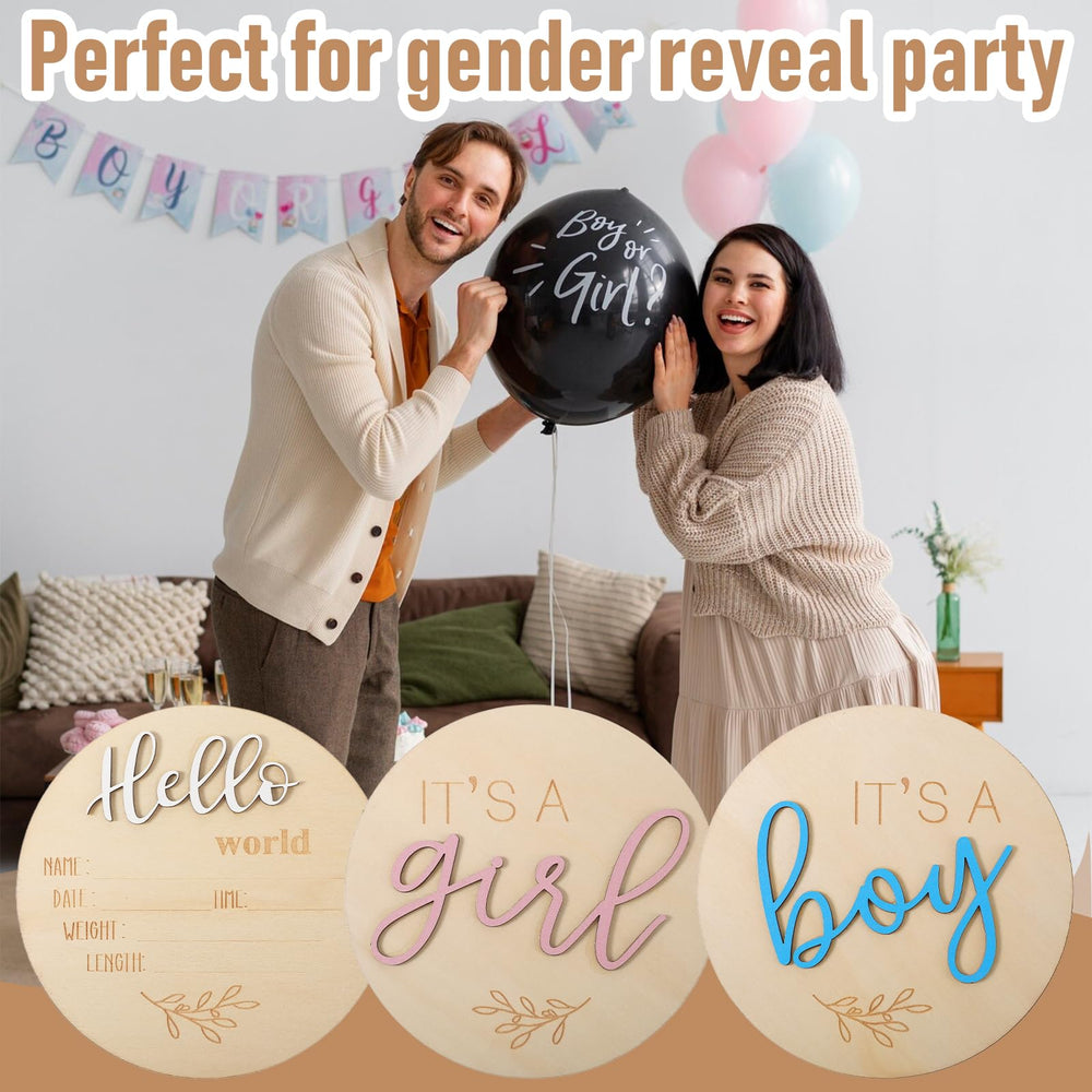 Heclia Baby Announcement Sign hospital photo prop perfect for birth announcements.