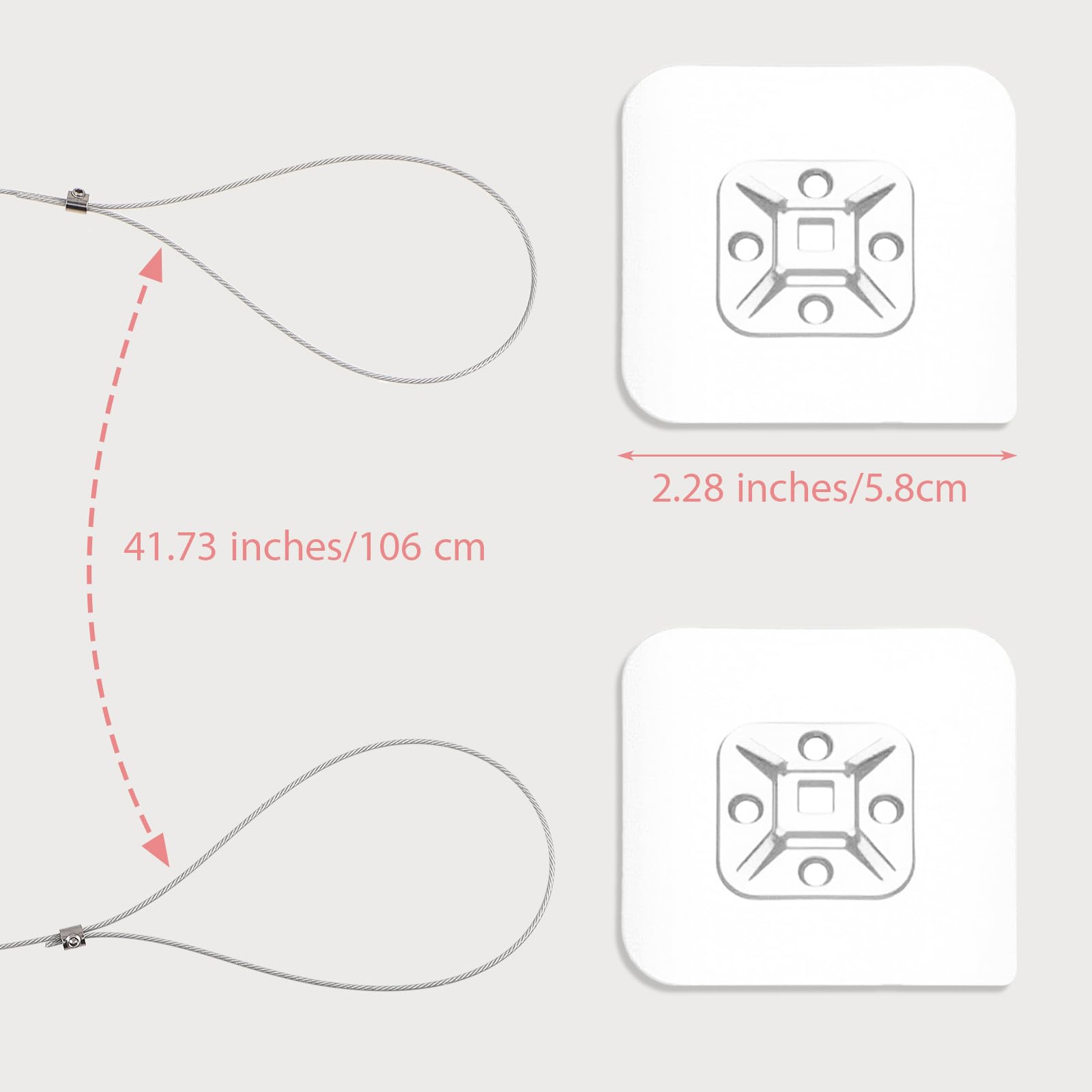 Heclia stainless-steel cable construction highlights durability and a sleek look for family safety.
