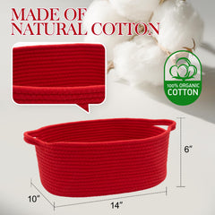 HADEEONG woven basket with gift bags and ribbons for ready-to-gift presentation