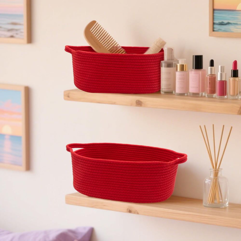 HADEEONG basket used for toys, baby supplies, or towels shows multi-use practicality