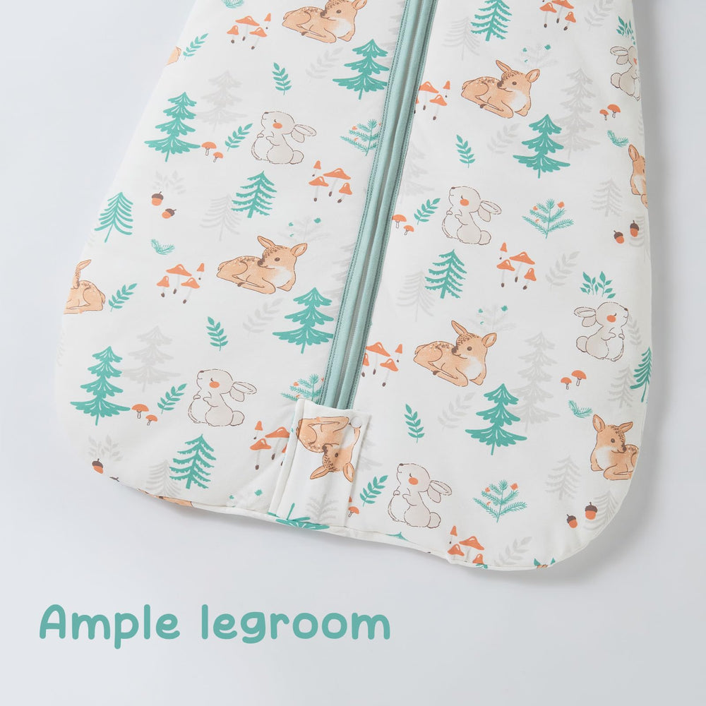 HEDSYOUHH deer-panda-ostrich pattern sleep sack adds cute, versatile style.
