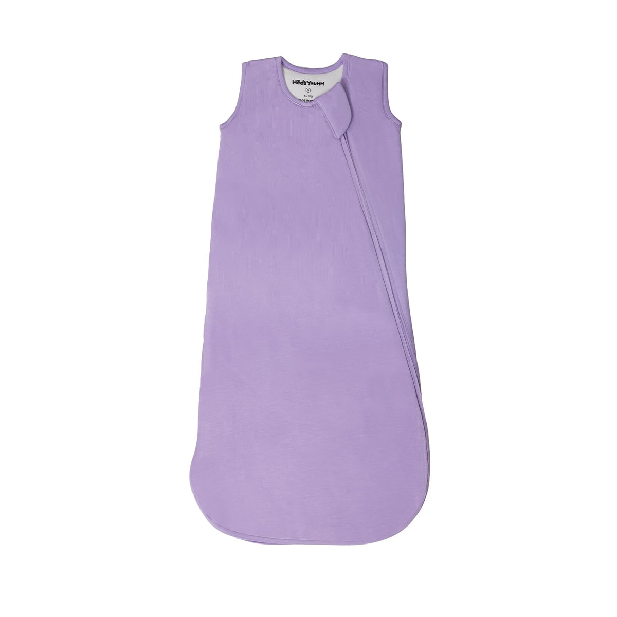 HEDSYOUHH sleep sack purple highlights 2-way zipper for easy diaper changes