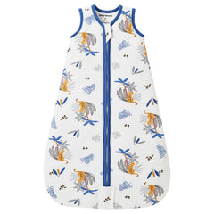 HEDSYOUHH baby sleep sack in cotton-soft fabric keeps baby cozy through winter nights.