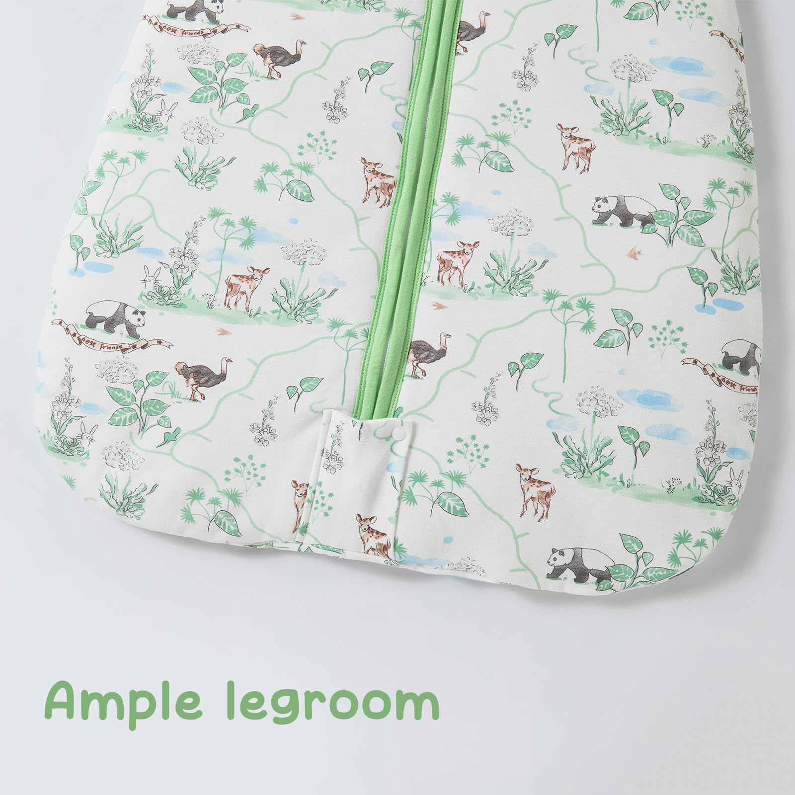 HEDSYOUHH sleep sack pattern Deer Panda Ostrich entertains while keeping baby snug
